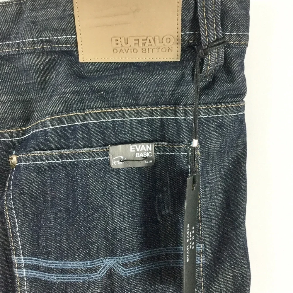 buffalo jeans || David Bitton Evan basic slim NWT - Picture 10 of 14